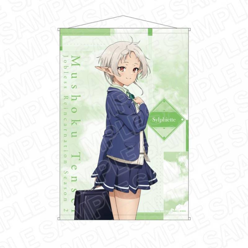 Mushoku Tensei Jobless Reincarnation Mushoku Tensei II Extragroßer B2-Wandteppich Sylphiette School Ver. von Joom DACH