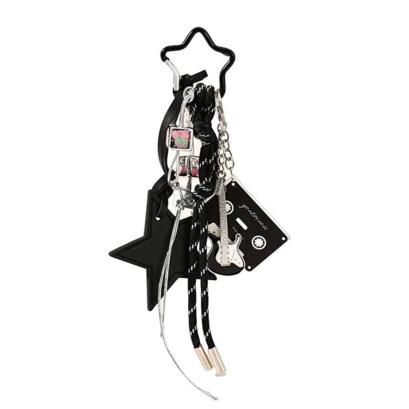 Musik Gitarrenform Koreanisch Ins Schlüsselanhänger Taschenanhänger Spice Girls Schlüsselanhänger Student StyleC von Joom DACH