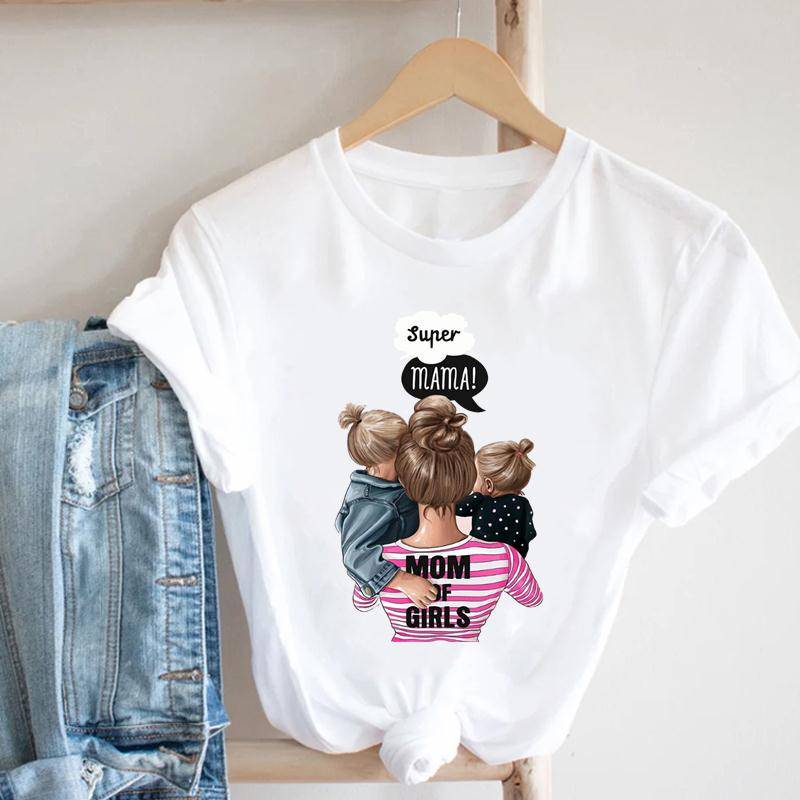 Mutter Tochter Sohn Kurzarm Frauen Kleidung Mutter Casual Print T Top Sommer Mode T-shirt Dame Weibliche Grafik T-shirt XL Mutter Tochter Sohn Kurzarm Frauen Kleidung Mutter Casual Print T Top Sommer Mode T-shirt Dame Weibliche Grafik T-shirt XL von Joom DACH