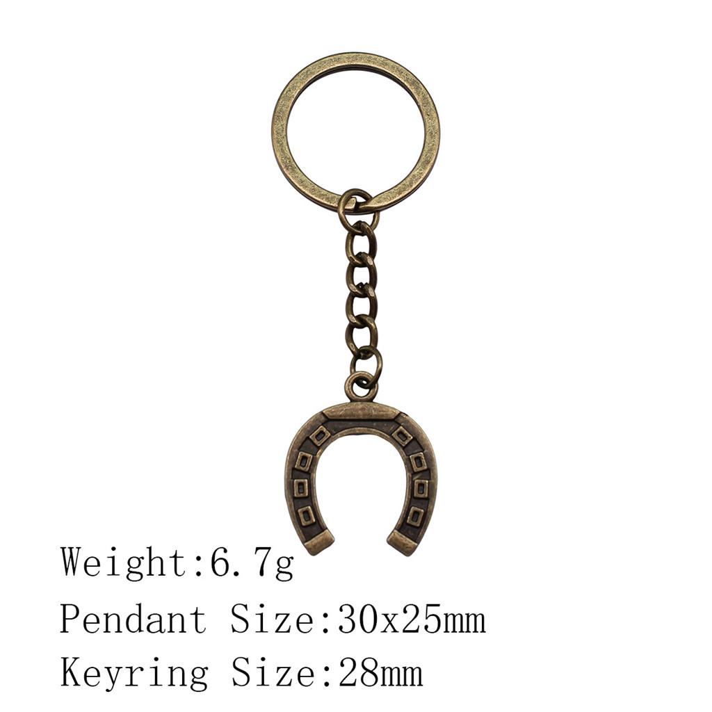 Muttertags-Taschenanhänger Pferd Einhorn Schlüsselanhänger Haus Garten Kind Schlüsselanhänger A39-1pcs-30x25mm von Joom DACH