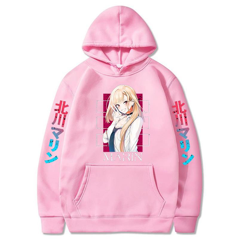 My Dress-Up Darling Anime Pullover Marin Kitagawa Niedlich Bedruckte Kapuzenjacke Für Männer Und Frauen Trendy Hoodies Vorherrschendes Streetwear-Sweatshirt XXXL rosa My Dress-Up Darling Anime Pullover Marin Kitagawa Niedlich Bedruckte Kapuzenjacke Für Männer Und Frauen Trendy Hoodies Vorherrschendes Streetwear-Sweatshirt XXXL rosa von Joom DACH