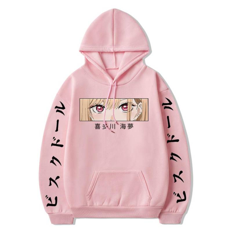 My Dress-Up Darling Marin Kitagawa Augen Hoodies Japanische Anime Männer Frauen Kleidung Manga Sweatshirt Harajuku Unisex Streetwear L rosa My Dress-Up Darling Marin Kitagawa Augen Hoodies Japanische Anime Männer Frauen Kleidung Manga Sweatshirt Harajuku Unisex Streetwear L rosa von Joom DACH