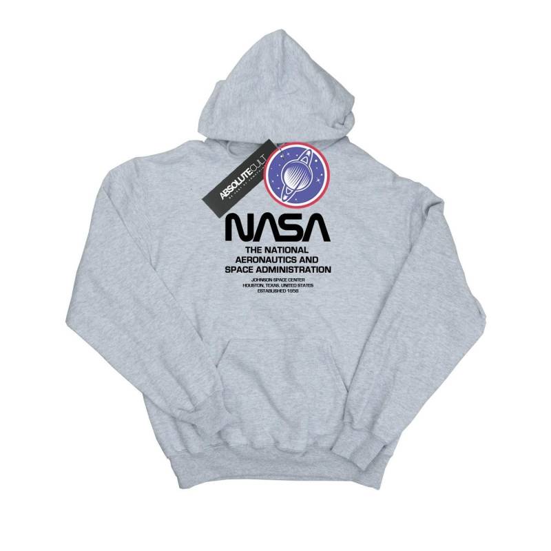 NASA Mädchen-Wurm-Klappentext-Hoodie 9-11 Years grau von Joom DACH