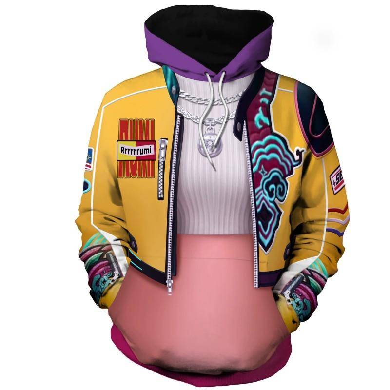 NEU Herren Damen KPop Dämonenjäger Hoodies Streetwear Harajuku Lässig Cartoon Bedruckte Kapuzenpullover Sweatshirts XXS NEU Herren Damen KPop Dämonenjäger Hoodies Streetwear Harajuku Lässig Cartoon Bedruckte Kapuzenpullover Sweatshirts XXS von Joom DACH