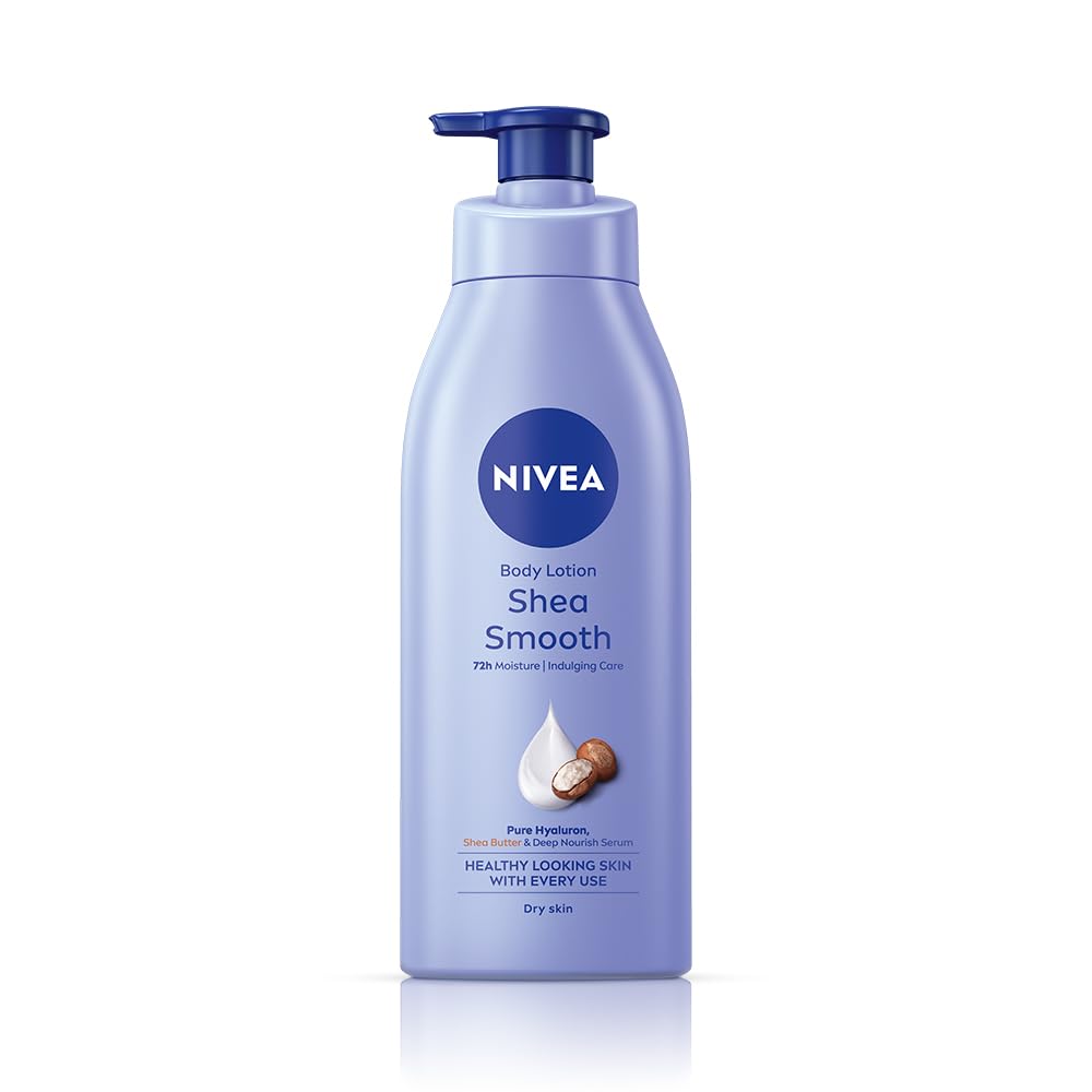 NIVEA Shea Smooth 400ml Body Lotion For Men & Women | 48H Moisturization | Non-Greasy Velvet Skin | Deep Hydration Serum NIVEA Shea Smooth 400ml Body Lotion For Men & Women | 48H Moisturization | Non-Greasy Velvet Skin | Deep Hydration Serum von Joom DACH