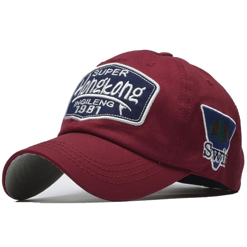 NORTHWOOD Hong kong Buchstaben Stickerei Baumwolle Snapback Cap Männer Baseball Kappe Frauen Papa Hut Hip Hop Caps Für Erwachsene Adjustable bordeaux von Joom DACH