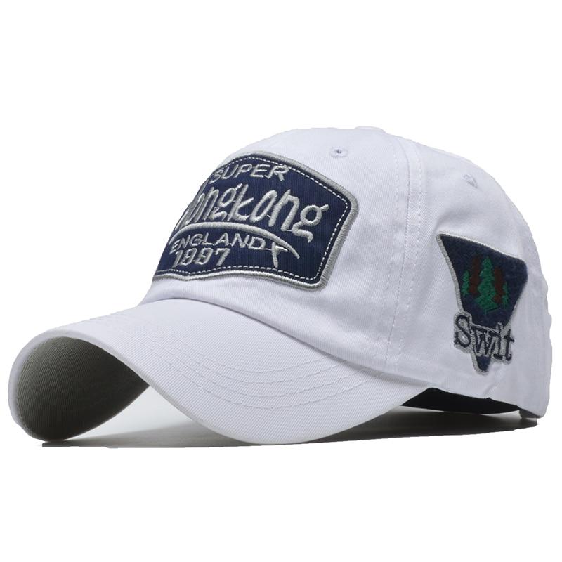 NORTHWOOD Hong kong Buchstaben Stickerei Baumwolle Snapback Cap Männer Baseball Kappe Frauen Papa Hut Hip Hop Caps Für Erwachsene Adjustable weiß von Joom DACH