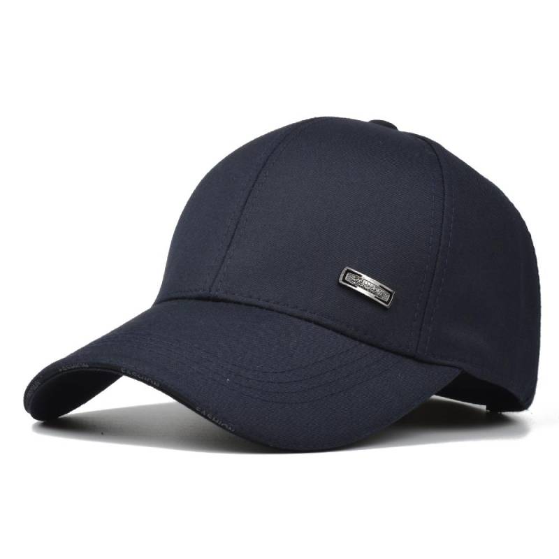NORTHWOOD Solide Herren Caps Sommer Baseball Kappe Frauen Snapback Hüte Golf Trucker Cap Atmungsaktive Casual Hut 56-60 cm navy blau von Joom DACH