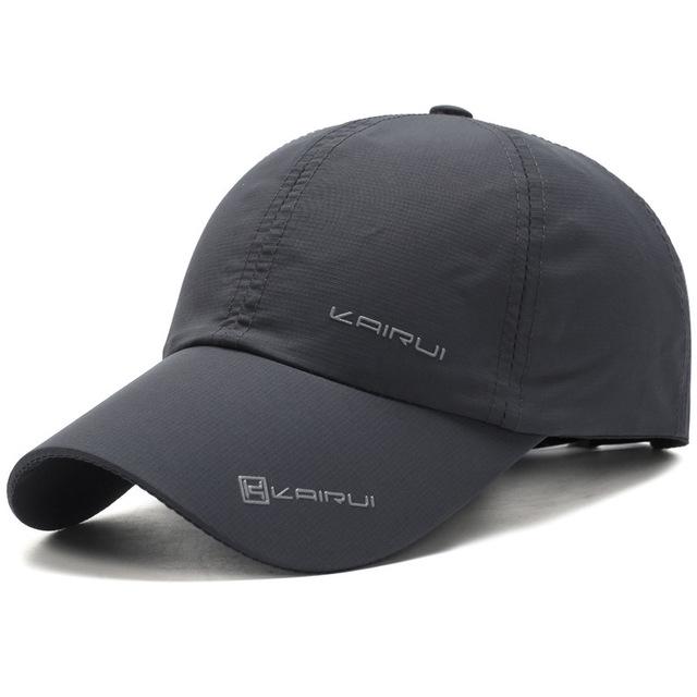 [NORTHWOOD] Solide Sommerkappe mit Markenlogo, Baseballkappe für Herren und Damen, Papa-Kappe, Knochen-Snapback-Hüte für Männer 56-60 cm dunkelgraue von Joom DACH