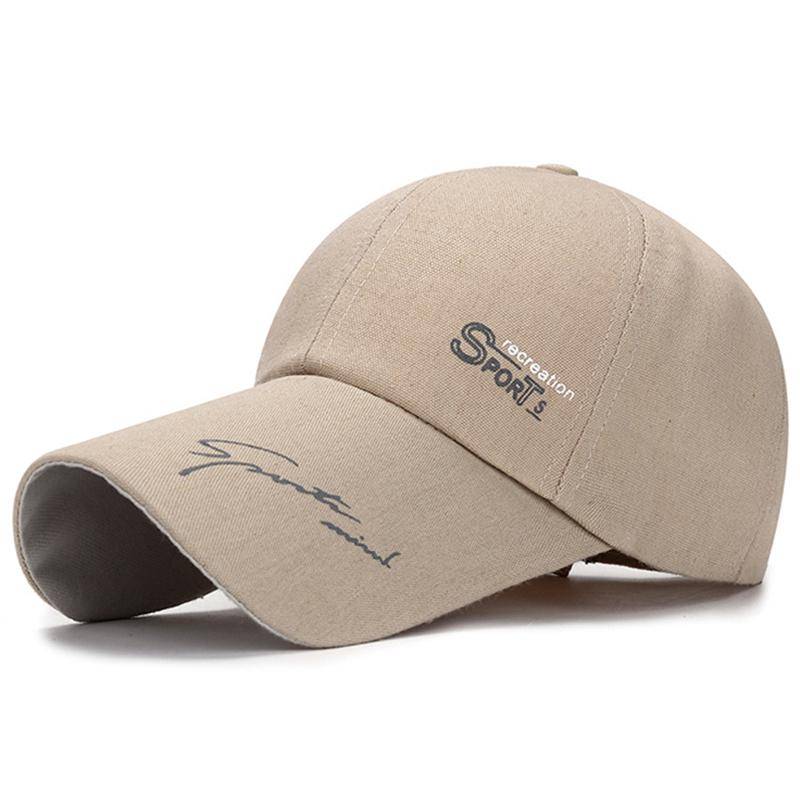 [NORTHWOOD] Sommer-Baseballmütze für Herren mit langer Krempe, 10,5 cm, Sommersportmütze, Trucker-Kappe, Outdoor-Trucker-Snapback-Hüte 55-60cm beige von Joom DACH