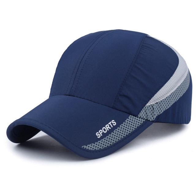 [NORTHWOOD] Sommermütze Herren Sport Baseballmütze Damen Sonnenmütze Atmungsaktive Papamütze Sport Snapback Cap 56-60cm dunkelblaue von Joom DACH