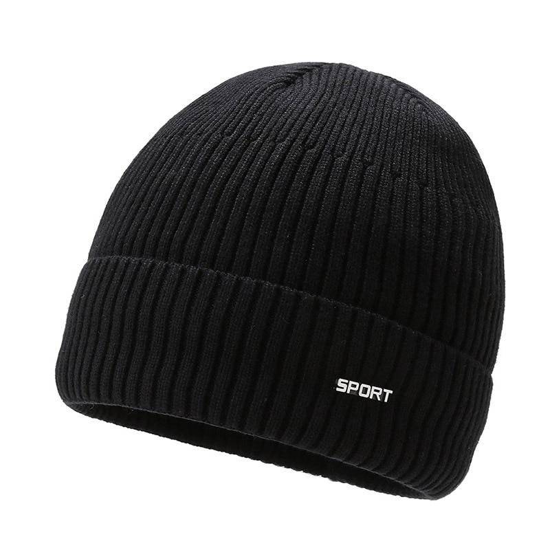 NORTHWOOD Verdicken Warme Winter Beanie Hüte Für Männer Frauen Gestrickte Hüte Balaclava Outdoor Ski Caps Samt Beanies Skullies Hut schwarz von Joom DACH