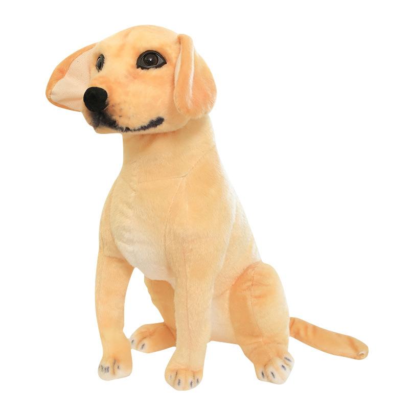Nachahmung goldene Puppe süße Nachahmung Hund Plüsch Spielzeug Labrador schlafen Kissen Puppe Geschenk 40cm von Joom DACH