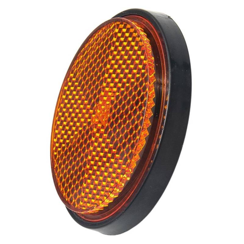 Nachtreflektor Rundreflektor Reflektierendes Licht Reflektierender Aufkleber Neu gelb von Joom DACH