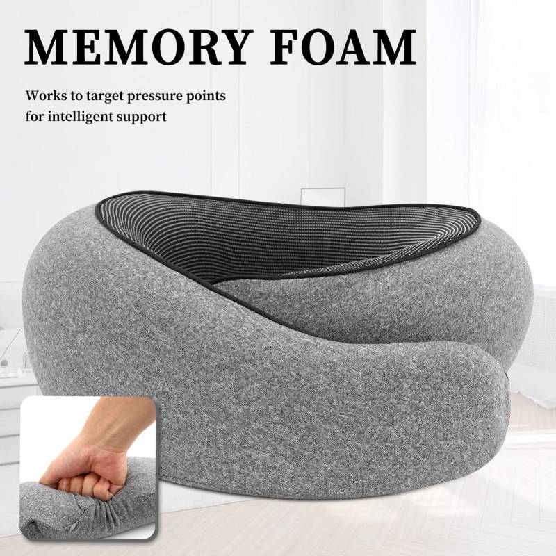 Nackenstützkissen Slow Rebound Nackenstützkissen U-Form Nacken-Kopf-Stütze für von Joom DACH