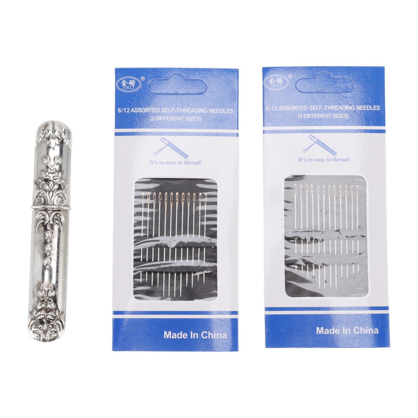 Nadeletui mit Sticknadeln Europäische Vintage Nähnadeln für Handarbeiten Handarbeiten von Joom DACH