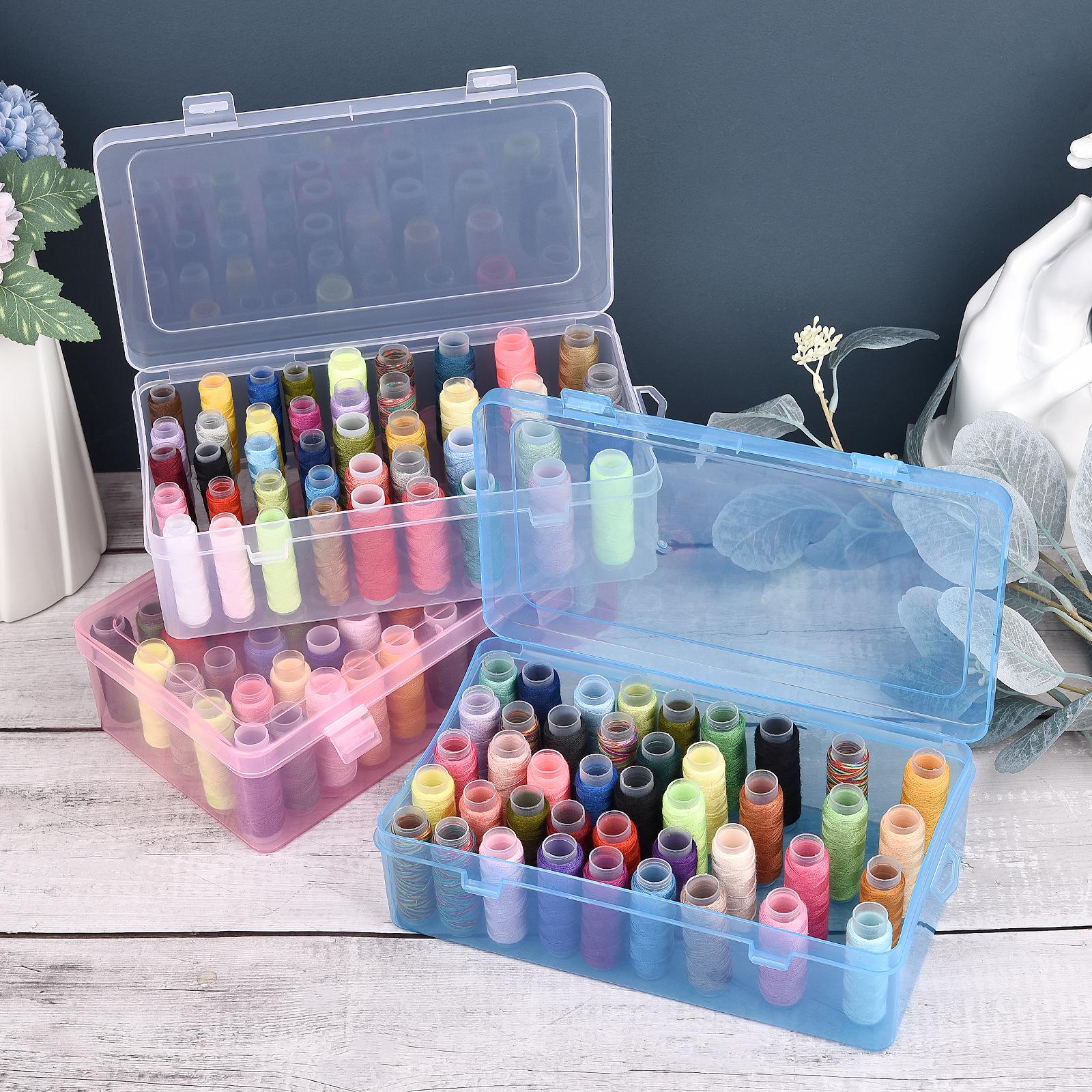 Nähgarn Box Spulen Lagerung Fall Transparent Nadel Spule Organizer Haushalt DIY Nähen Zubehör weiß Nähgarn Box Spulen Lagerung Fall Transparent Nadel Spule Organizer Haushalt DIY Nähen Zubehör weiß von Joom DACH