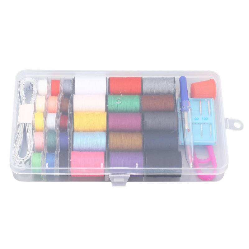 Nähkasten-Set mit Zubehör Handwerkzeug-Organizer Reparatur Aufbewahrungsbehälter Heimreise Tragbar von Joom DACH