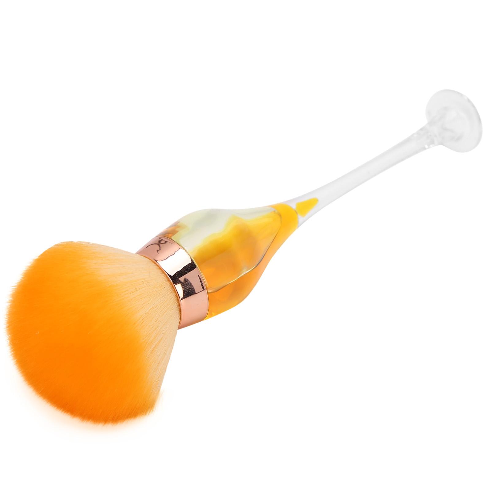 Nagelstaub Reinigungsbürste Nail Art Puder Entferner Pinsel Reiniger Make-up Rouge PinselOrange von Joom DACH