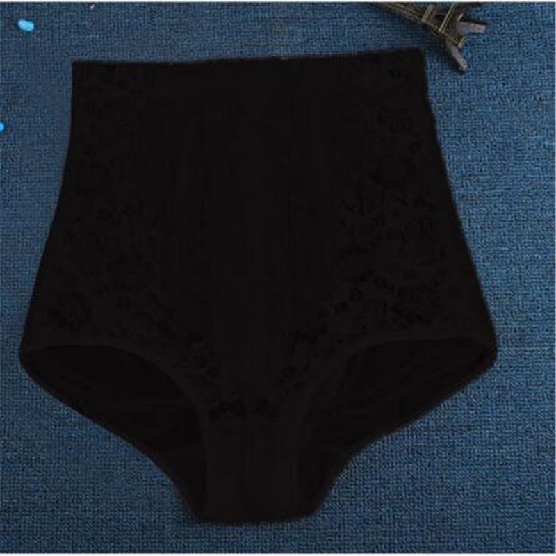 Nahtlose Frauen Hohe Taille Abnehmen Bauch-steuer Hose Briefs Body Shapewear Dame Korsett Unterwäsche M schwarz von Joom DACH