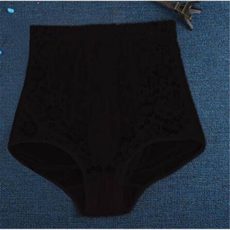 Nahtlose Frauen Hohe Taille Abnehmen Bauch-steuer Hose Briefs Body Shapewear Dame Korsett Unterwäsche XXXXL schwarz von Joom DACH