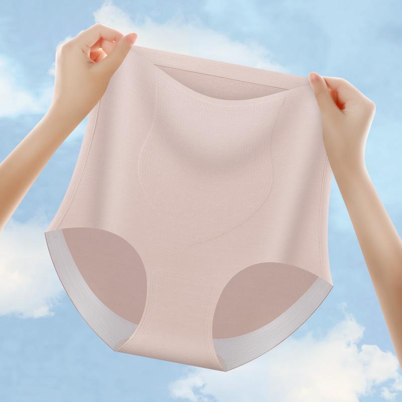 Nahtlose Hohe Taille Höschen Abnehmen Shaper Unterhose Unsichtbare Bauch Steuer Panty Body Shaper Unterwäsche Frauen XL rosa von Joom DACH