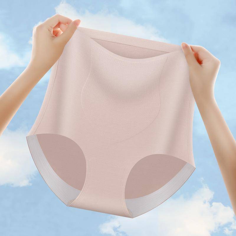Nahtlose Hohe Taille Höschen Abnehmen Shaper Unterhose Unsichtbare Bauch Steuer Panty Body Shaper Unterwäsche Frauen XL rosa von Joom DACH