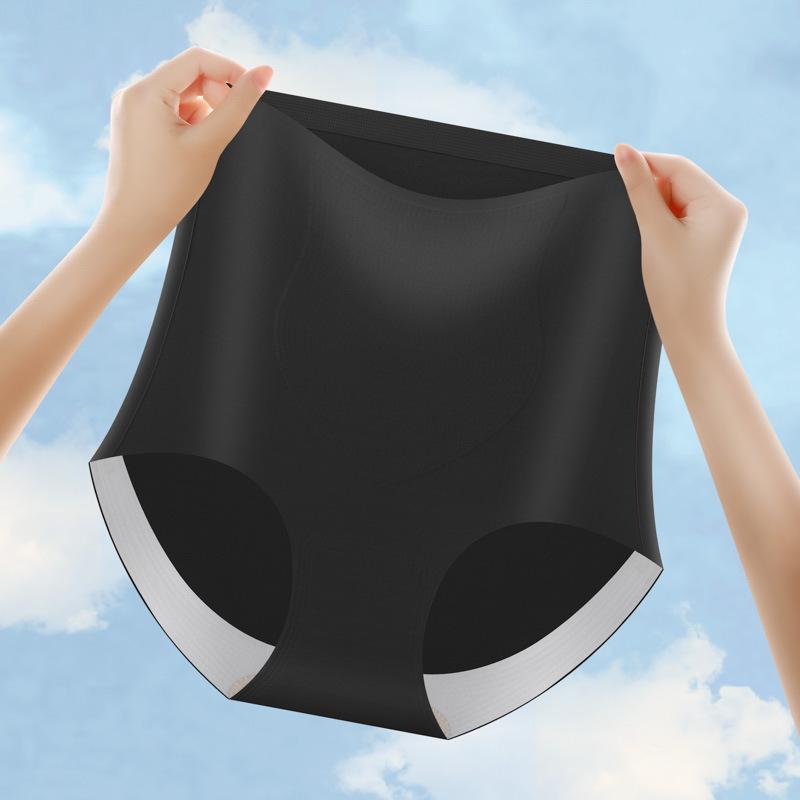 Nahtlose Hohe Taille Höschen Abnehmen Shaper Unterhose Unsichtbare Bauch Steuer Panty Body Shaper Unterwäsche Frauen XXL schwarz von Joom DACH