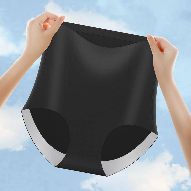 Nahtlose Hohe Taille Höschen Abnehmen Shaper Unterhose Unsichtbare Bauch Steuer Panty Body Shaper Unterwäsche Frauen XXL schwarz von Joom DACH