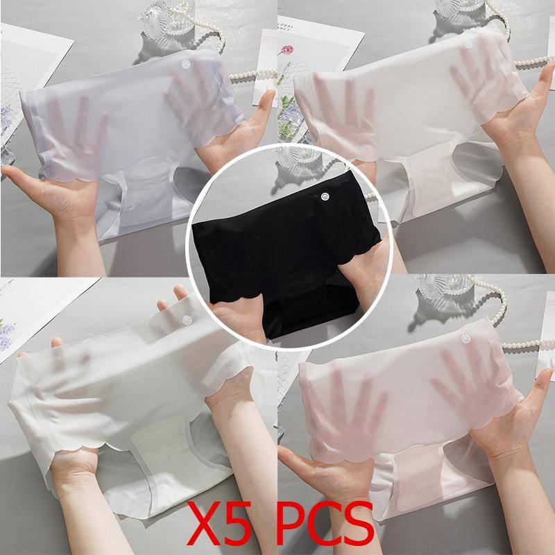 Nahtlose Unterwäsche aus Eisseide für Damen, Hipster, No Show, unsichtbare Höschen, Eisseide, Stretch-Unterwäsche, Bikini-Unterwäsche, Panty Briefs M Nahtlose Unterwäsche aus Eisseide für Damen, Hipster, No Show, unsichtbare Höschen, Eisseide, Stretch-Unterwäsche, Bikini-Unterwäsche, Panty Briefs M von Joom DACH