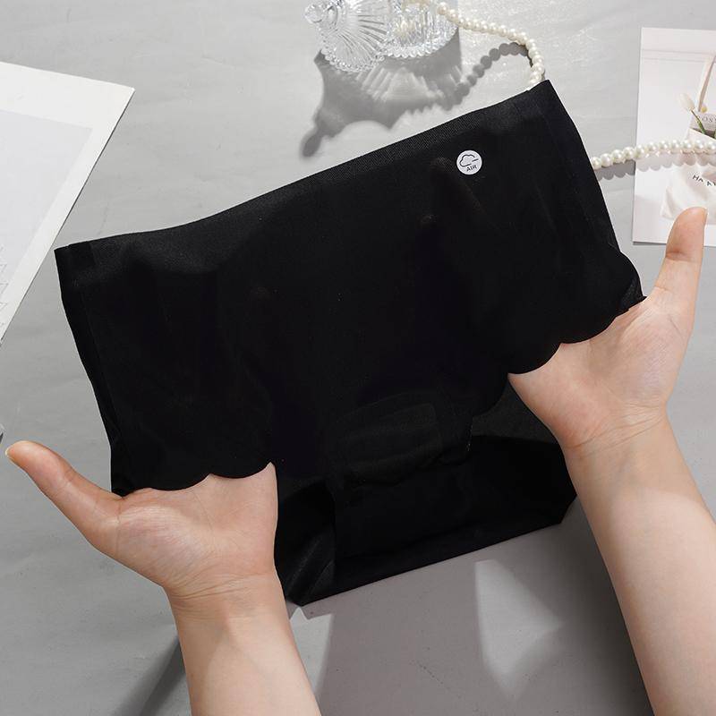 Nahtlose Unterwäsche aus Eisseide für Damen, Hipster, No Show, unsichtbare Höschen, Eisseide, Stretch-Unterwäsche, Bikini-Unterwäsche, Panty Briefs XL schwarz Nahtlose Unterwäsche aus Eisseide für Damen, Hipster, No Show, unsichtbare Höschen, Eisseide, Stretch-Unterwäsche, Bikini-Unterwäsche, Panty Briefs XL schwarz von Joom DACH