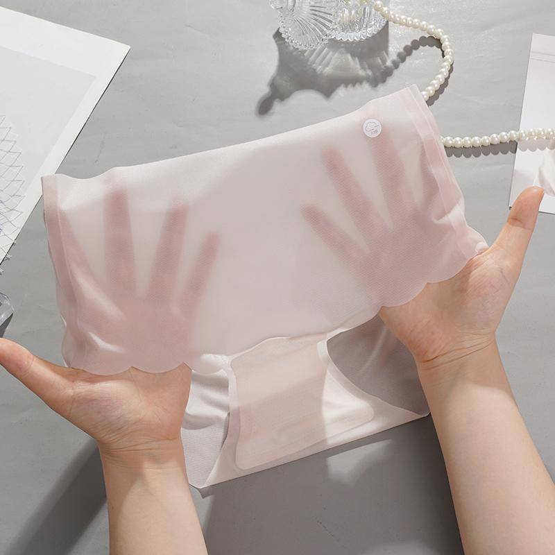 Nahtlose Unterwäsche aus Eisseide für Damen, Hipster, No Show, unsichtbare Höschen, Eisseide, Stretch-Unterwäsche, Bikini-Unterwäsche, Panty Briefs XL rosa Nahtlose Unterwäsche aus Eisseide für Damen, Hipster, No Show, unsichtbare Höschen, Eisseide, Stretch-Unterwäsche, Bikini-Unterwäsche, Panty Briefs XL rosa von Joom DACH