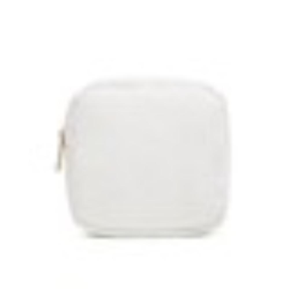 Servietten-Tragetasche, Große Kapazität, Schlichter Stil, Aufbewahrung von Damenbinden, Slipeinlagen und Tampons, Notwendigkeit für Mädchen weiß von Joom DACH