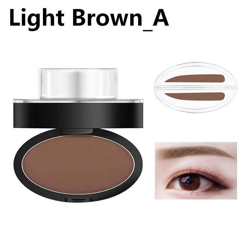 Natürliche Form Augenbrauen Puder Stempel wasserdicht Quick Brow Dye Palette Make-up Sup von Joom DACH