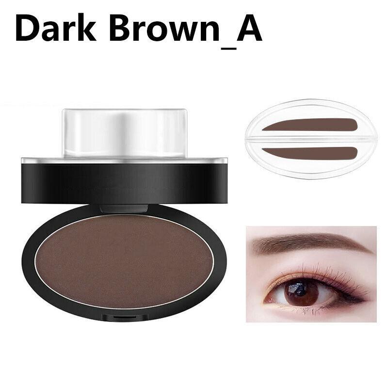 Natürliche Form Augenbrauen Puder Stempel wasserdicht Quick Brow Dye Palette Make-up Sup von Joom DACH