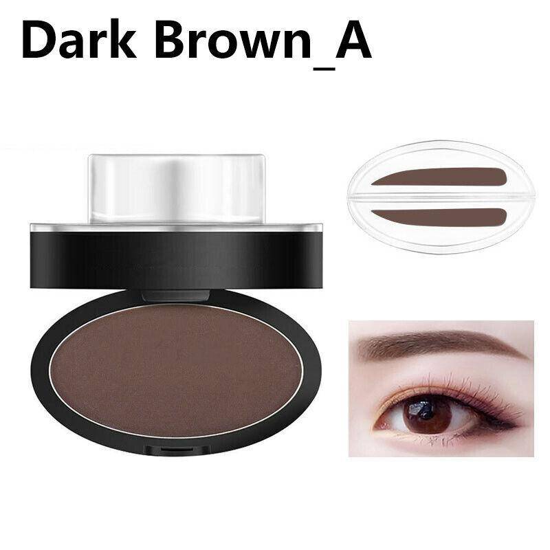 Natürliche Form Augenbrauen Puder Stempel wasserdicht Quick Brow Dye Palette Make-up Sup von Joom DACH