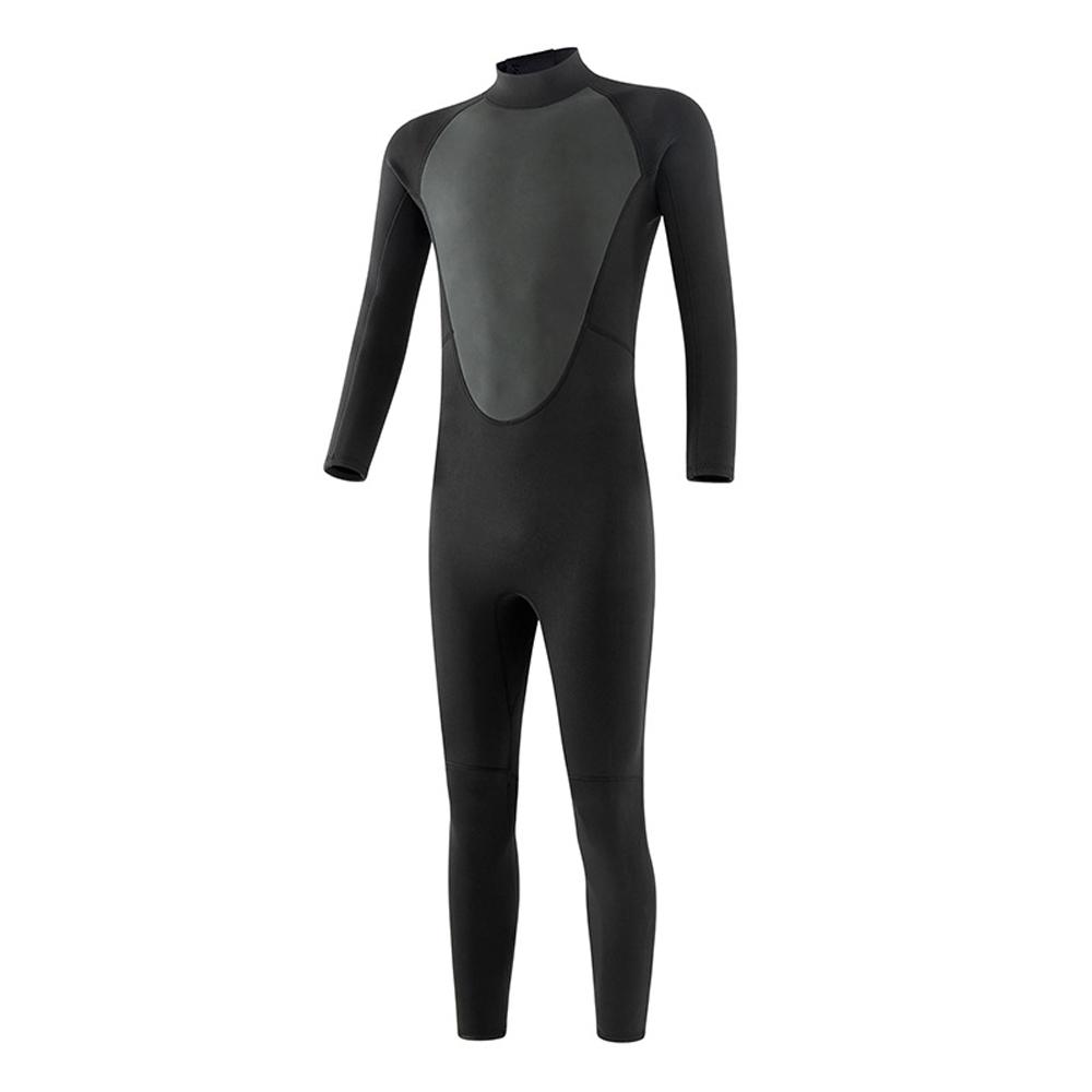 Neopren-Ganzkörper-Rashguard, einteilig, langärmelig, zum Tauchen, Thermo-Badeanzug, Herren- und Damen-Neoprenanzüge 2mm L von Joom DACH