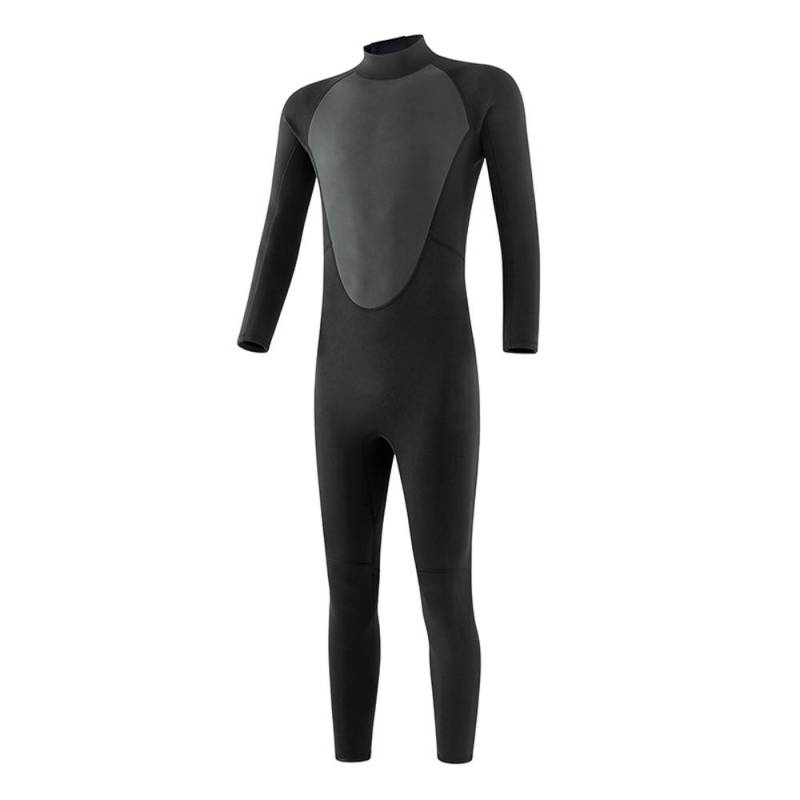 Neopren-Ganzkörper-Rashguard, einteilig, langärmelig, zum Tauchen, Thermo-Badeanzug, Herren- und Damen-Neoprenanzüge 3mm L von Joom DACH