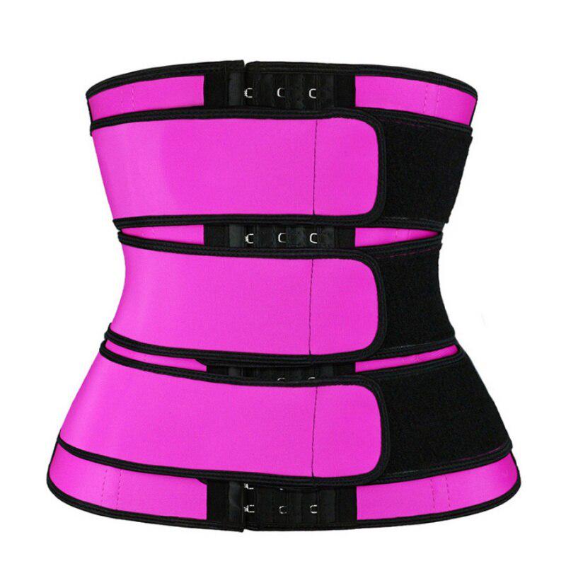 Neopren-Sauna-Taillentrainer, Korsett, Schweißgürtel für Frauen, Gewichtsverlust, Kompressionstrimmer, Workout, Fitness M von Joom DACH