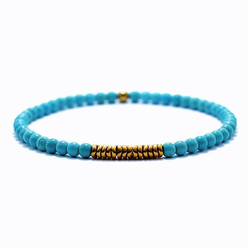 Neu 4mm Armband Männer Antike Gold Farbe Hämatit Stein Braclet Natürliche Holz Braslet Homme Meditation Perlen Brazalete von Joom DACH