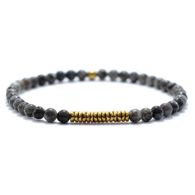 Neu 4mm Armband Männer Antike Gold Farbe Hämatit Stein Braclet Natürliche Holz Braslet Homme Meditation Perlen Brazalete von Joom DACH