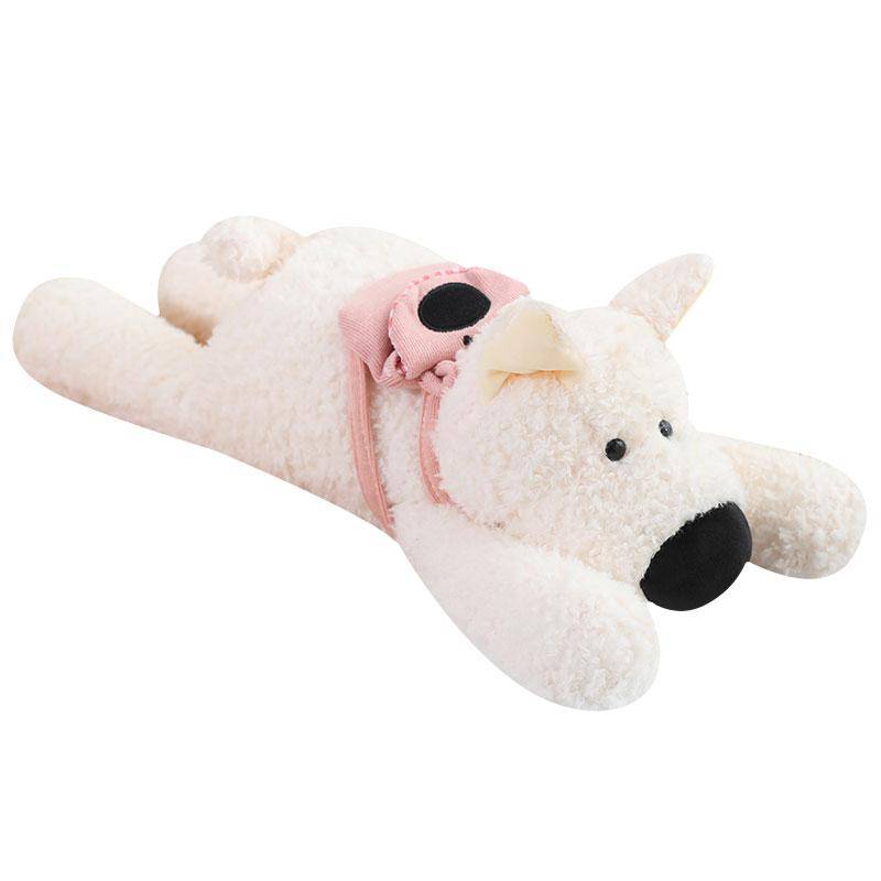 Neu 50/70CM Niedlich Kawaii Haustier Welpen Kissen Puppe West Highland Hund Plüschtier Stofftier Weiche Spielzeuge für Weihnachtsgeschenk 50cm von Joom DACH