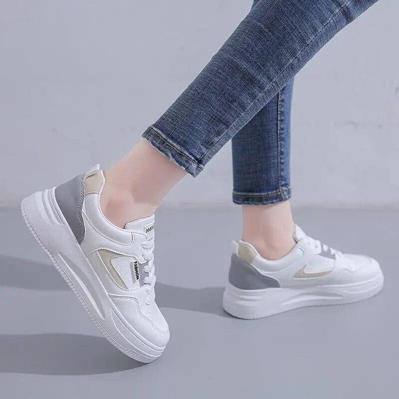 Neu Casual Schuhe Frauen Damen Skateboard Schuhe Sport Laufschuhe Weibliche Stilvolle Mode Skate Schuhe Frau 40 von Joom DACH