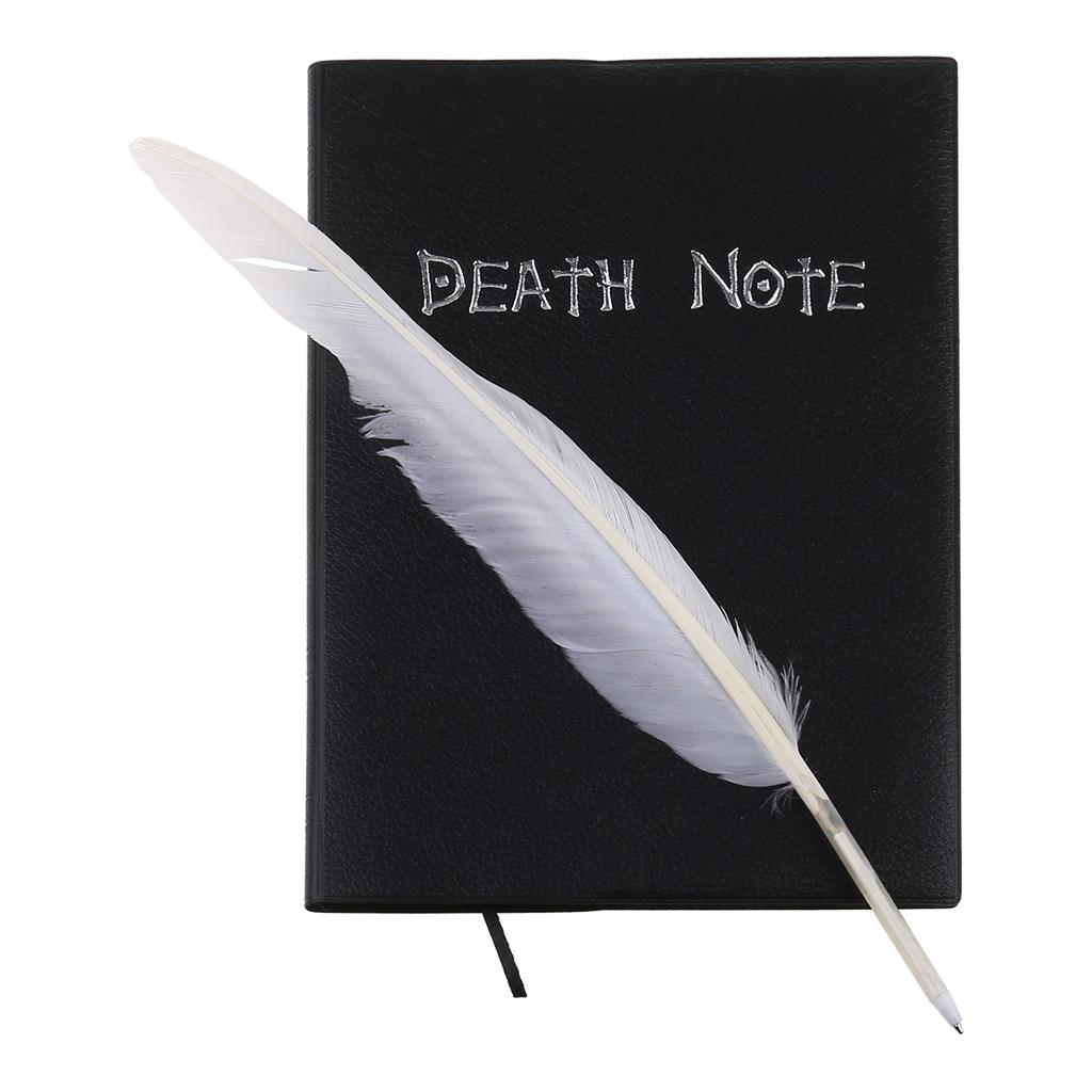 Neu Death Note Cosplay Notebook & Feder Stift Buch Animation Kunst Schreiben Journal von Joom DACH