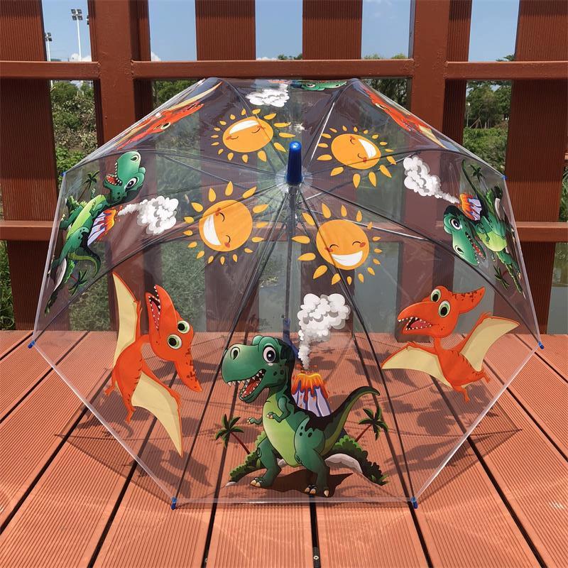 Neu Feuer Lkw Engineering Team Transparent Kinder Regenschirm Kindergarten Kreative Niedlichen Cartoon Baby Student Junge von Joom DACH