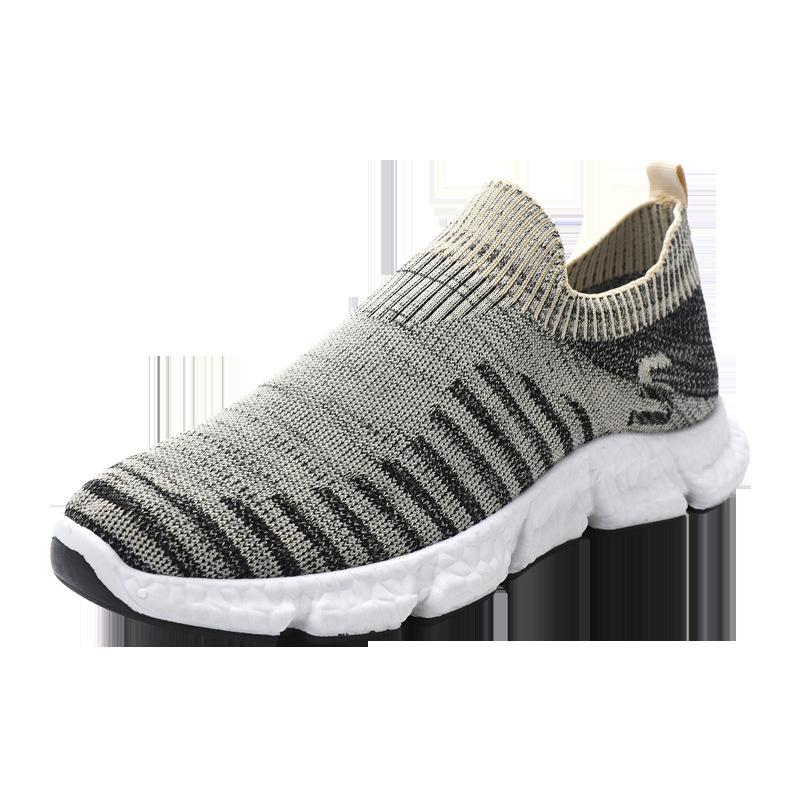 Neu Herbst Neue Herren Einzelschuhe Koreanische Version Weiche Sohle Socken Mund Freizeitschuhe Fliegenstrick Atmungsaktiv 44 von Joom DACH