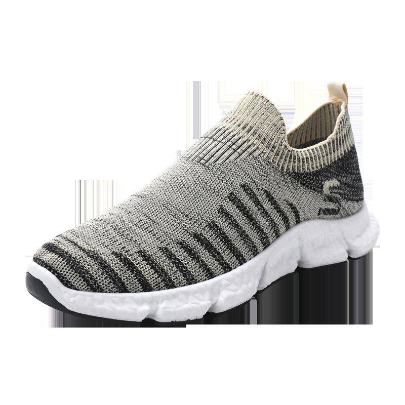 Neu Herbst Neue Herren Einzelschuhe Koreanische Version Weiche Sohle Socken Mund Freizeitschuhe Fliegenstrick Atmungsaktiv 44 von Joom DACH