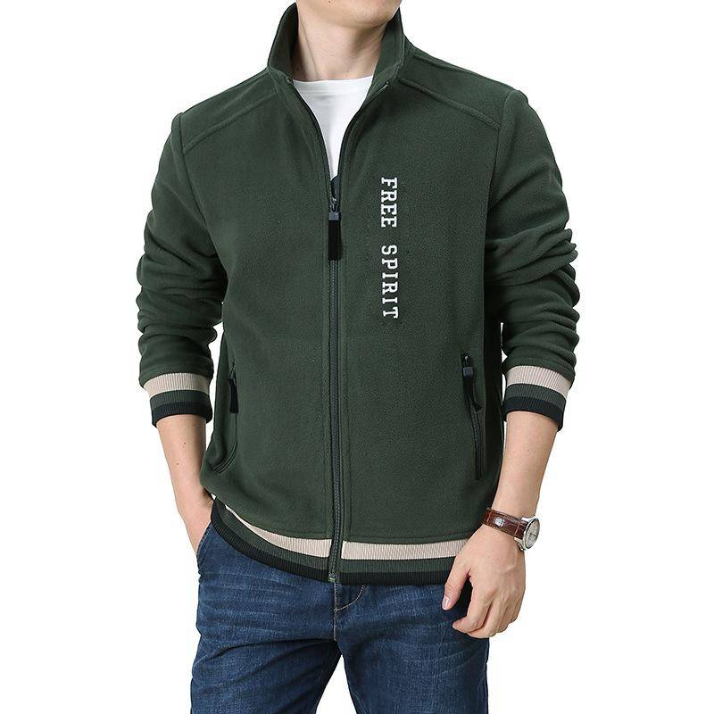 Neu Herren Frühjahr und Herbst Neue Outdoor Freizeit Fleece Hoodie herren Fleece Jacke 4XL von Joom DACH
