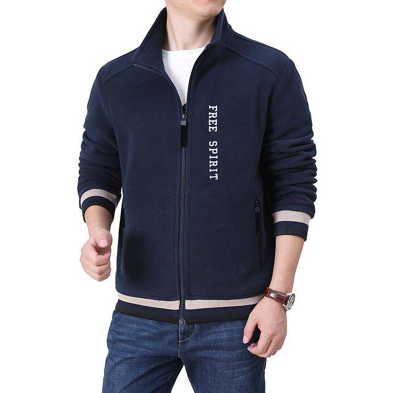 Neu Herren Frühjahr und Herbst Neue Outdoor Freizeit Fleece Hoodie herren Fleece Jacke 4XL von Joom DACH