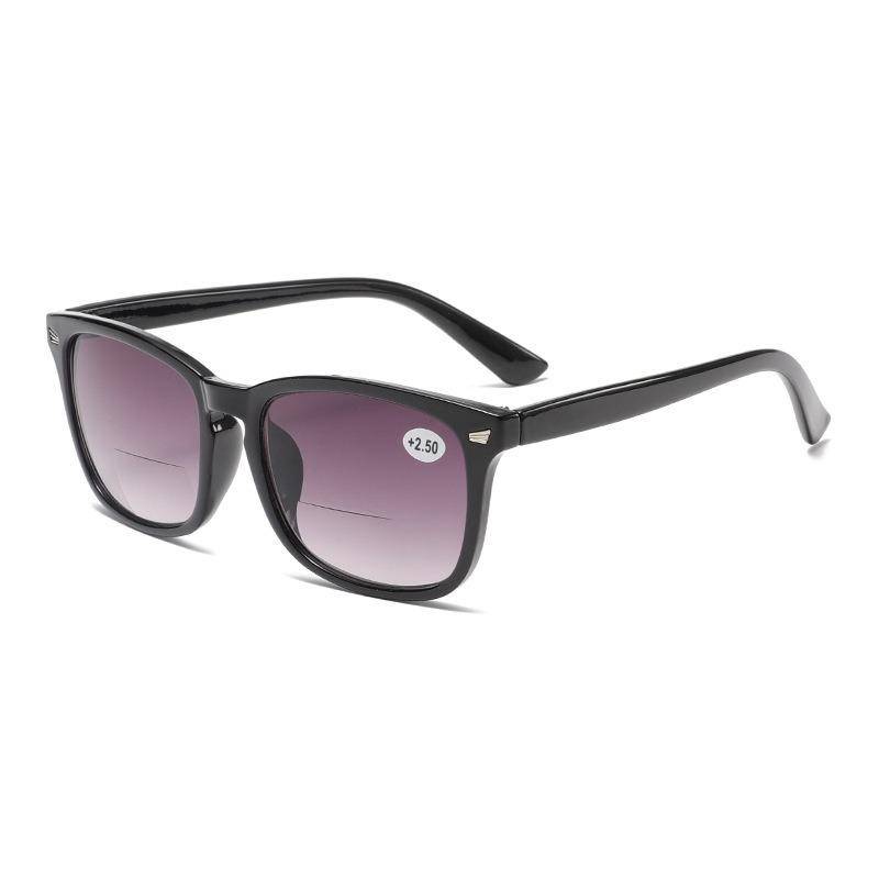 Neu Lesebrille Männer Fahren Reise Klassische Retro Presbyopie Brille Schatten UV400 Sonnenbrille Dioptrien +250 von Joom DACH